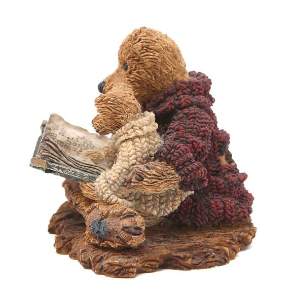 Vintage Boyds Bears & Friends 1993 Ted & Teddy Resin Bear Figurine Collectables - Picture 3 of 7